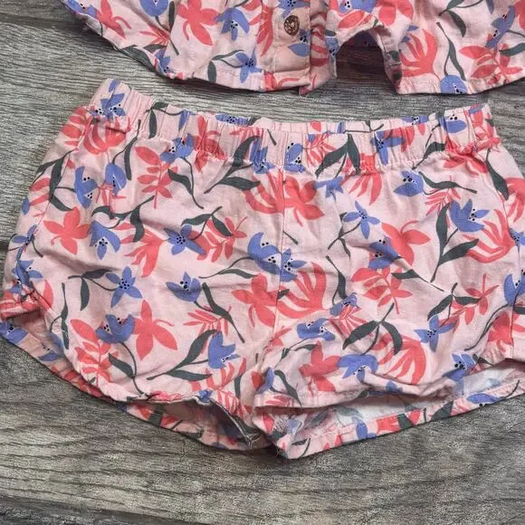 Vince Camuto Floral 2pc set Girls Size 7 - Picture 2 of 7